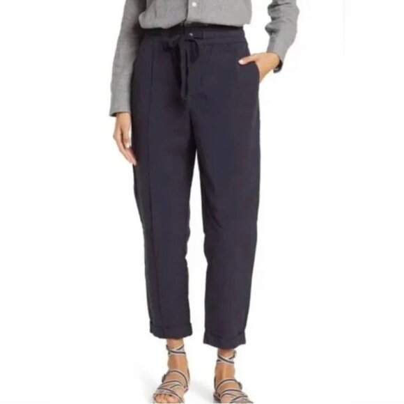 Alex Mill Pull-On Cuffed Linen Blend Pants, 4 - Picture 1 of 11